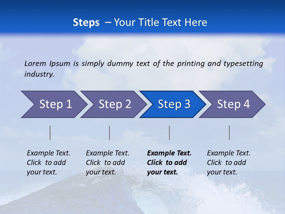 Adventure Water Paradise PowerPoint Template