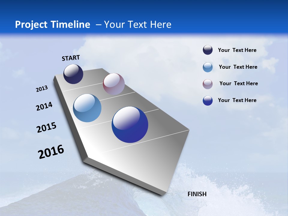 Adventure Water Paradise PowerPoint Template