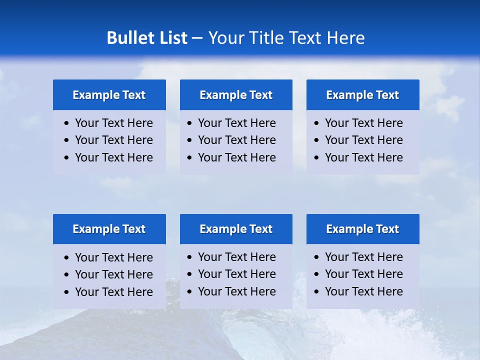 Adventure Water Paradise PowerPoint Template