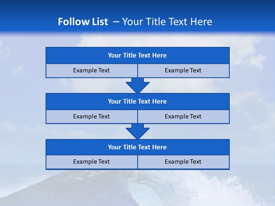 Adventure Water Paradise PowerPoint Template