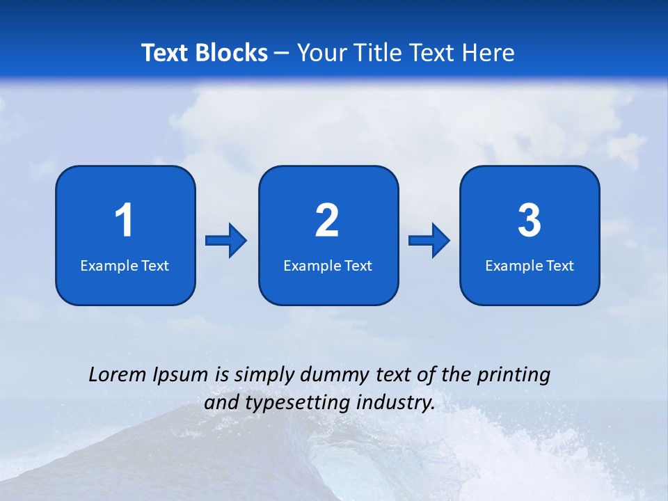 Adventure Water Paradise PowerPoint Template