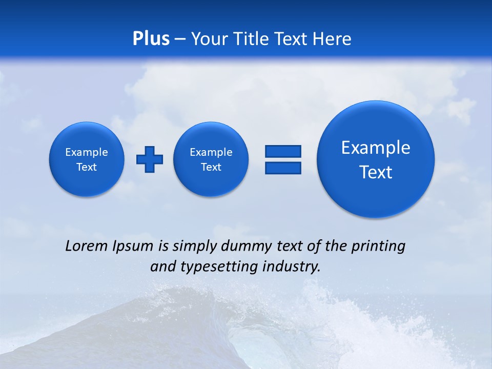 Adventure Water Paradise PowerPoint Template