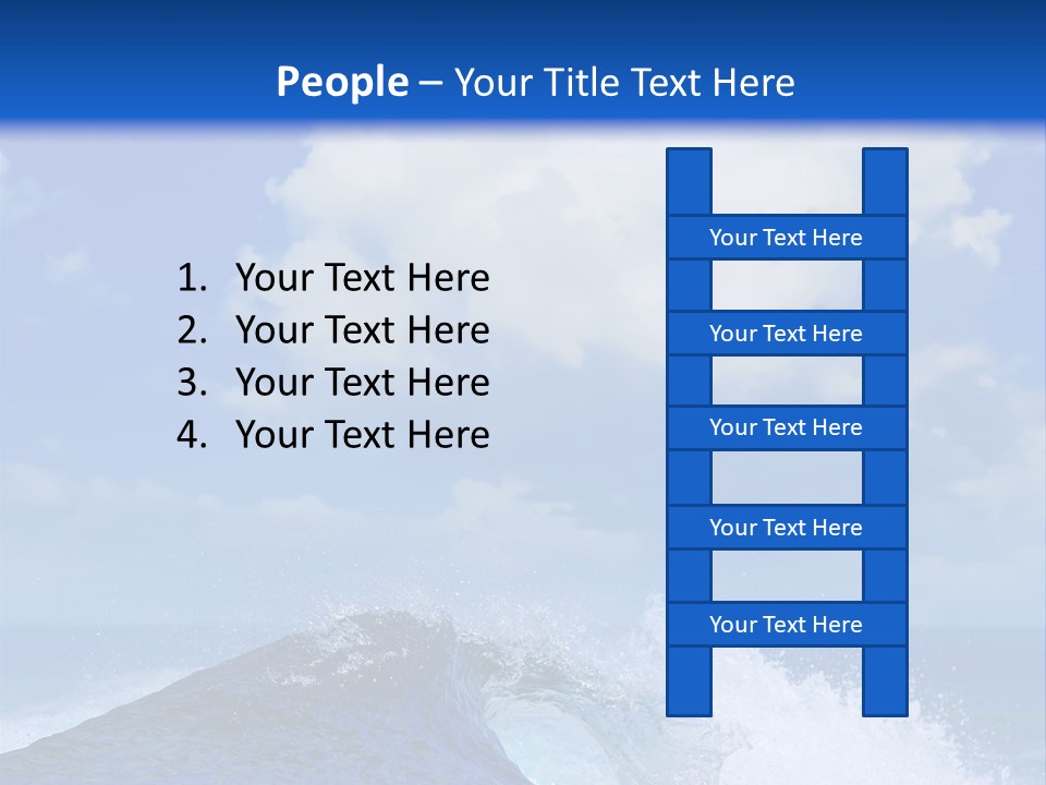 Adventure Water Paradise PowerPoint Template