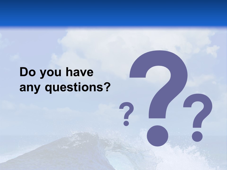 Adventure Water Paradise PowerPoint Template