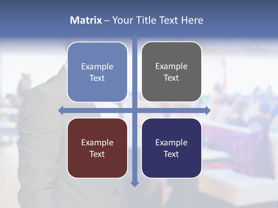 Suit  Stand PowerPoint Template
