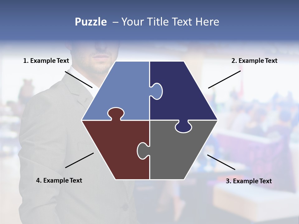 Suit  Stand PowerPoint Template