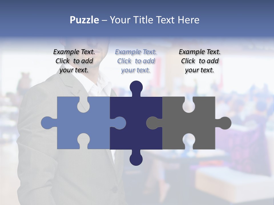 Suit  Stand PowerPoint Template