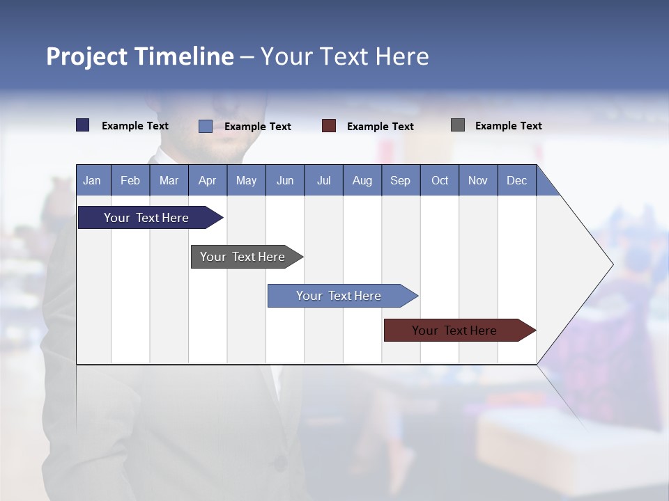 Suit  Stand PowerPoint Template