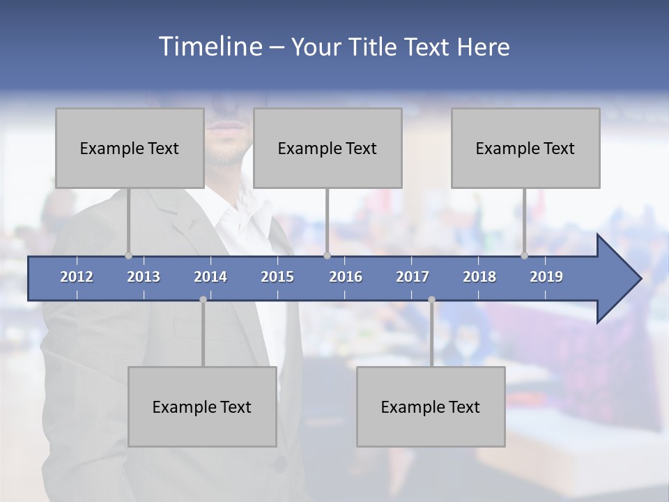 Suit  Stand PowerPoint Template