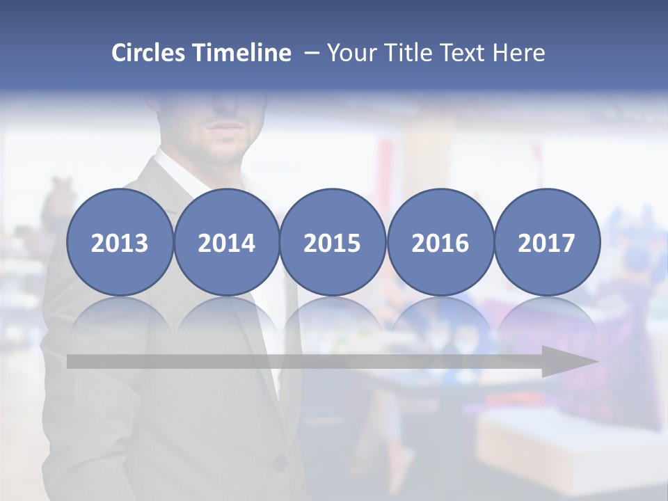 Suit  Stand PowerPoint Template