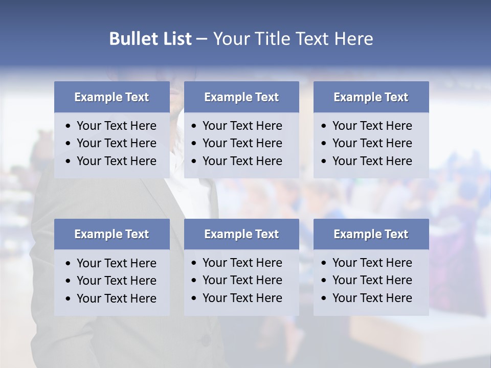 Suit  Stand PowerPoint Template