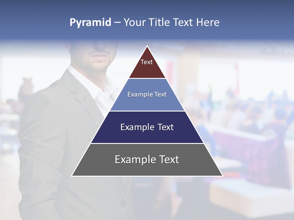 Suit  Stand PowerPoint Template