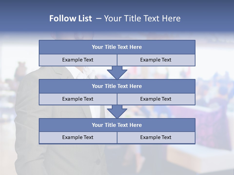 Suit  Stand PowerPoint Template