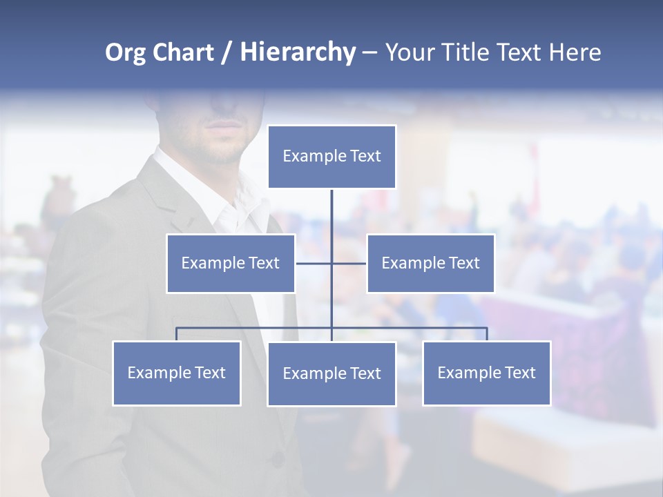 Suit  Stand PowerPoint Template