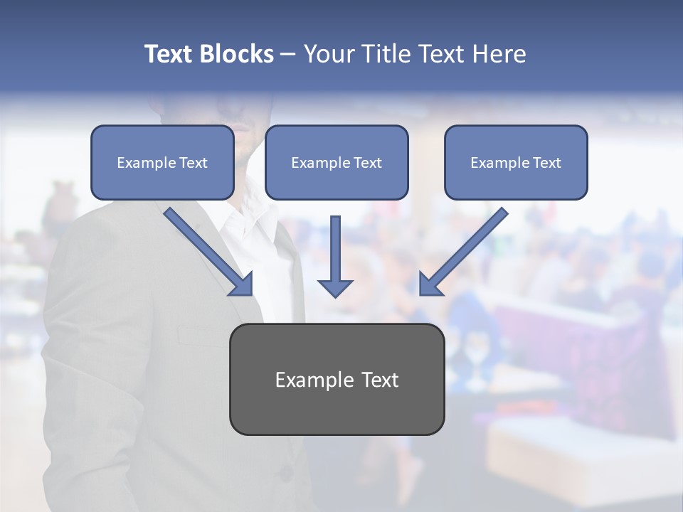 Suit  Stand PowerPoint Template