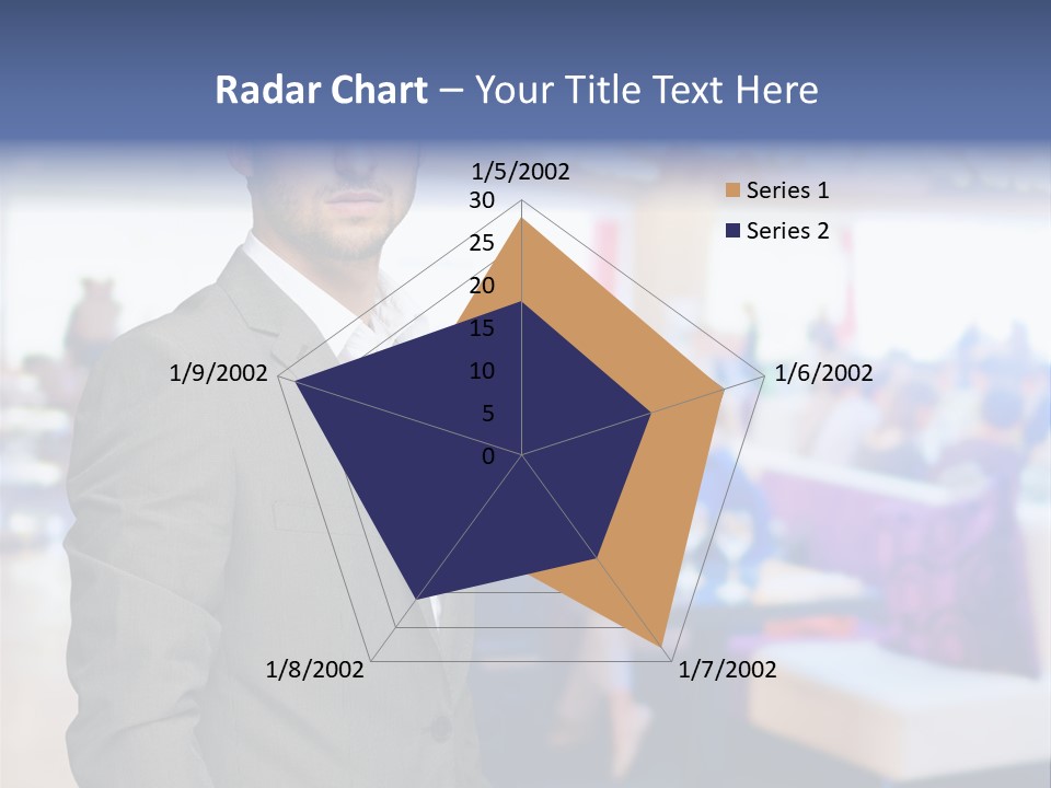 Suit  Stand PowerPoint Template