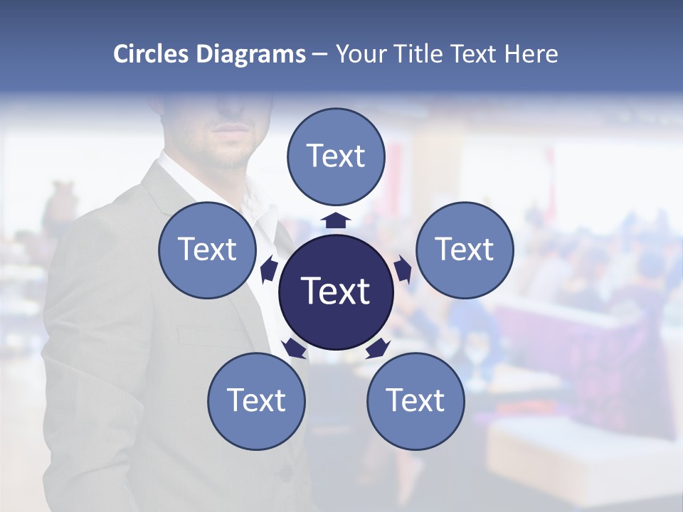 Suit  Stand PowerPoint Template