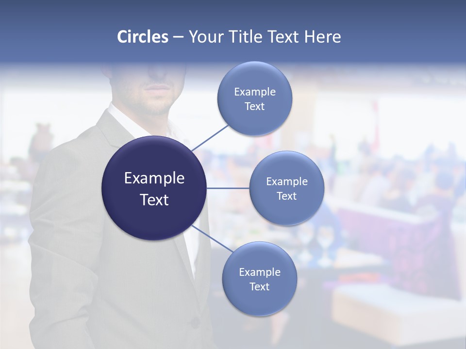 Suit  Stand PowerPoint Template
