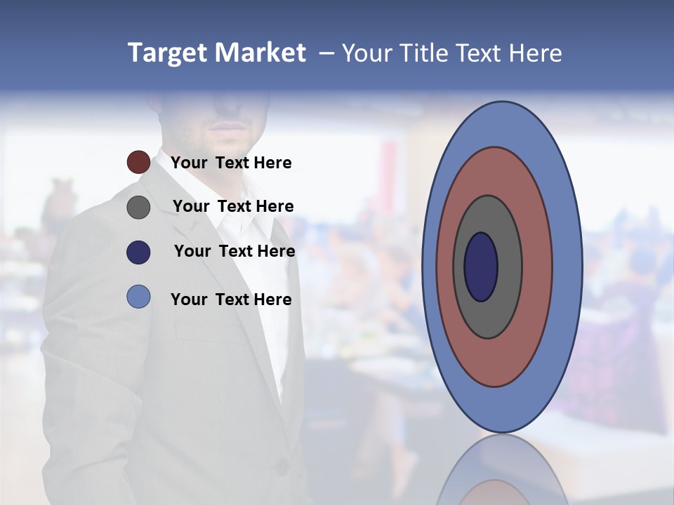 Suit  Stand PowerPoint Template