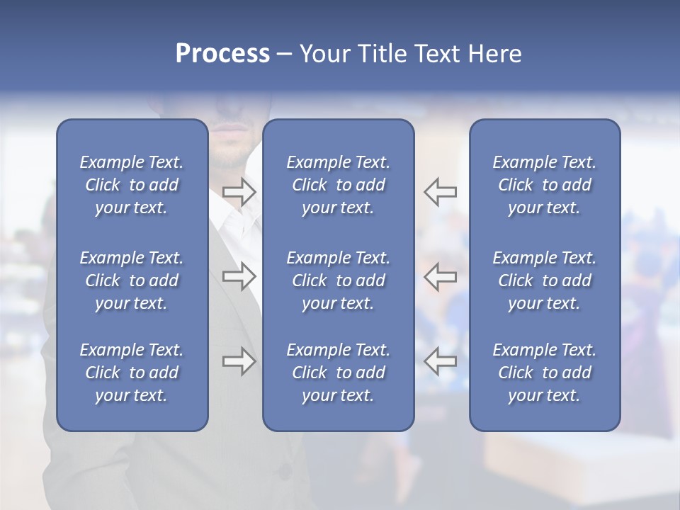 Suit  Stand PowerPoint Template