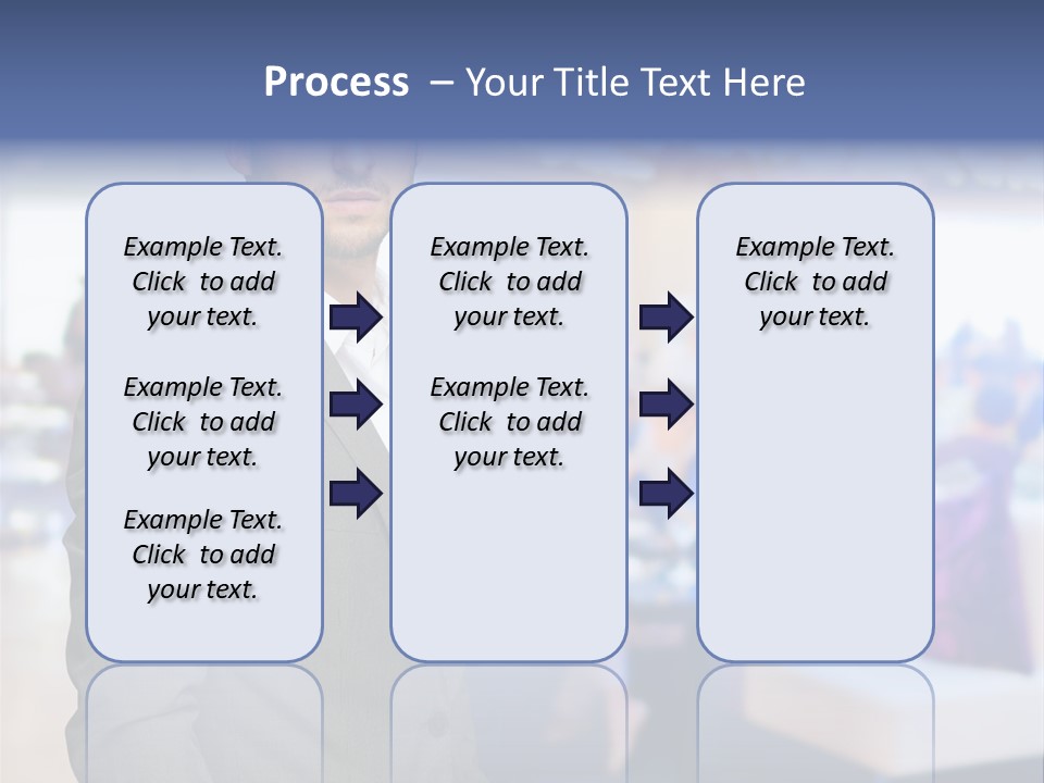 Suit  Stand PowerPoint Template