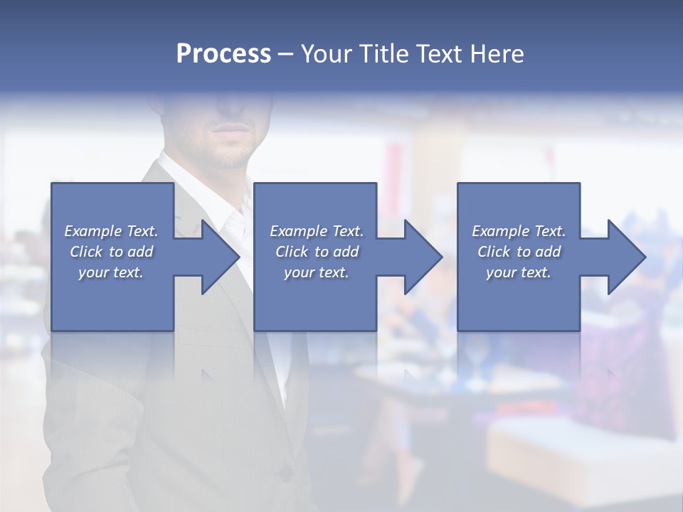 Suit  Stand PowerPoint Template
