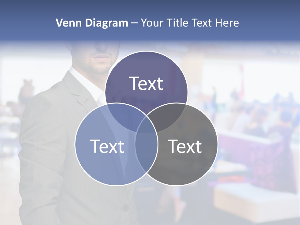 Suit  Stand PowerPoint Template