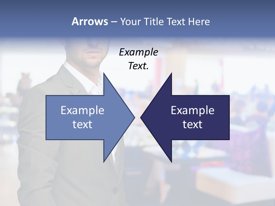 Suit  Stand PowerPoint Template
