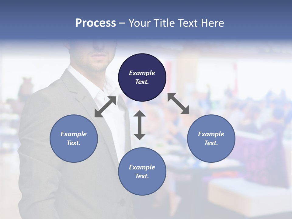Suit  Stand PowerPoint Template