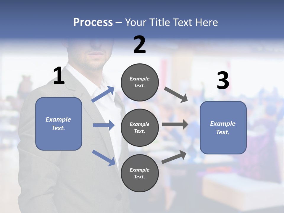 Suit  Stand PowerPoint Template