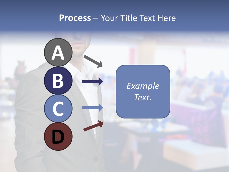 Suit  Stand PowerPoint Template