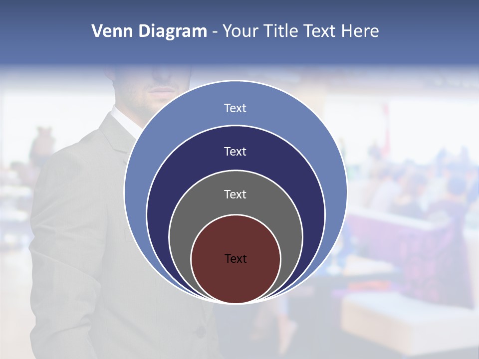 Suit  Stand PowerPoint Template