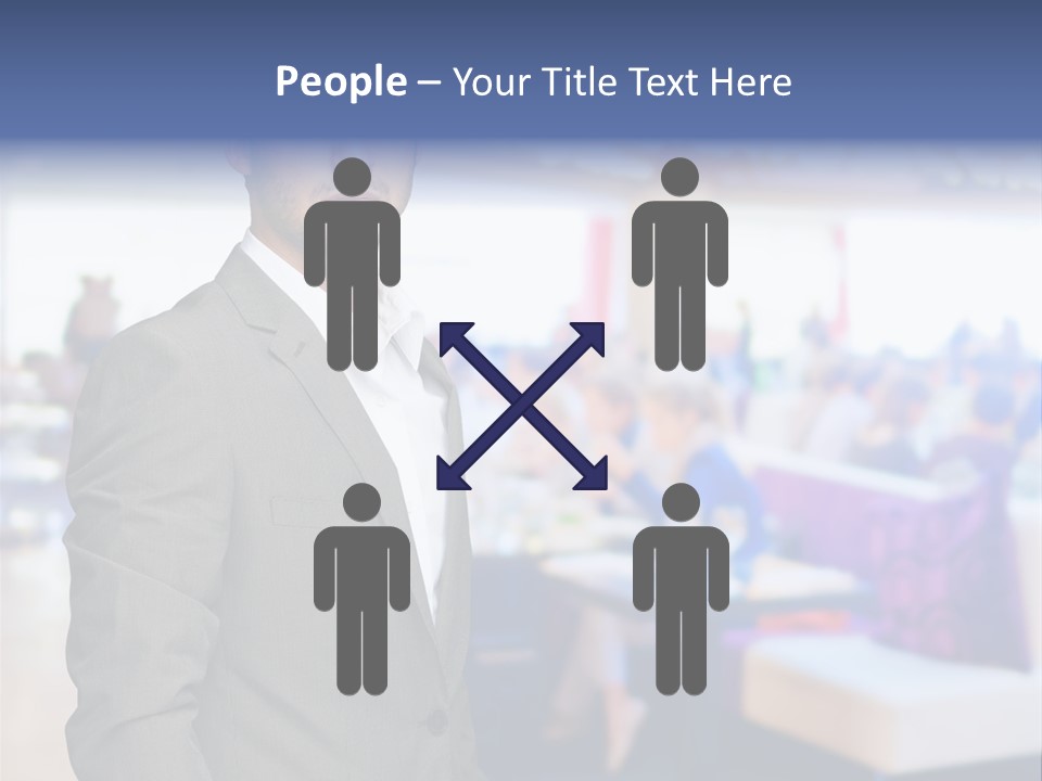 Suit  Stand PowerPoint Template