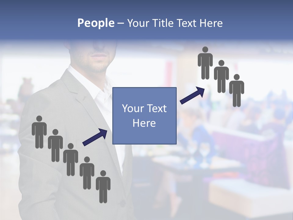 Suit  Stand PowerPoint Template