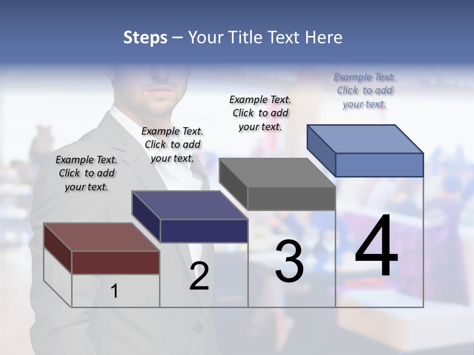 Suit  Stand PowerPoint Template