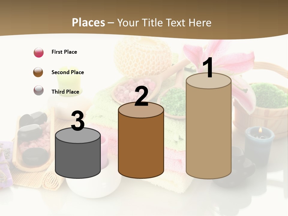 Composition Color Cosmetics PowerPoint Template