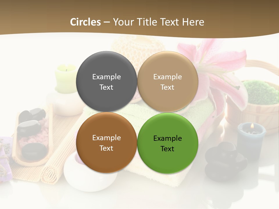 Composition Color Cosmetics PowerPoint Template