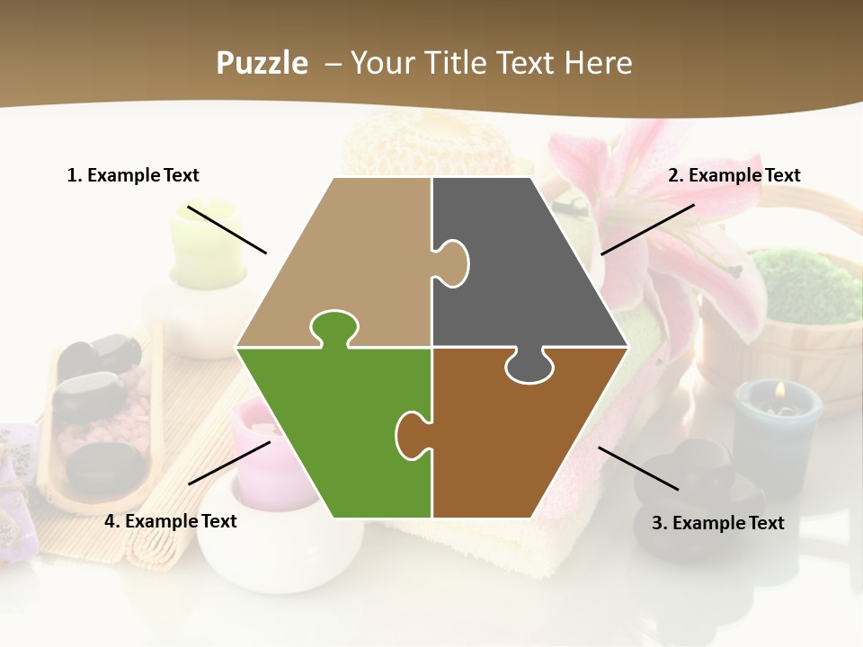 Composition Color Cosmetics PowerPoint Template