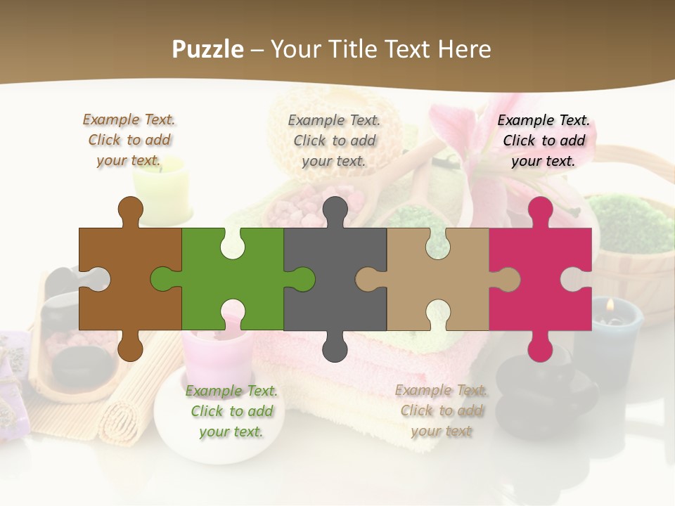 Composition Color Cosmetics PowerPoint Template