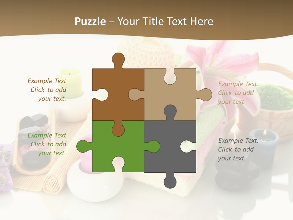 Composition Color Cosmetics PowerPoint Template