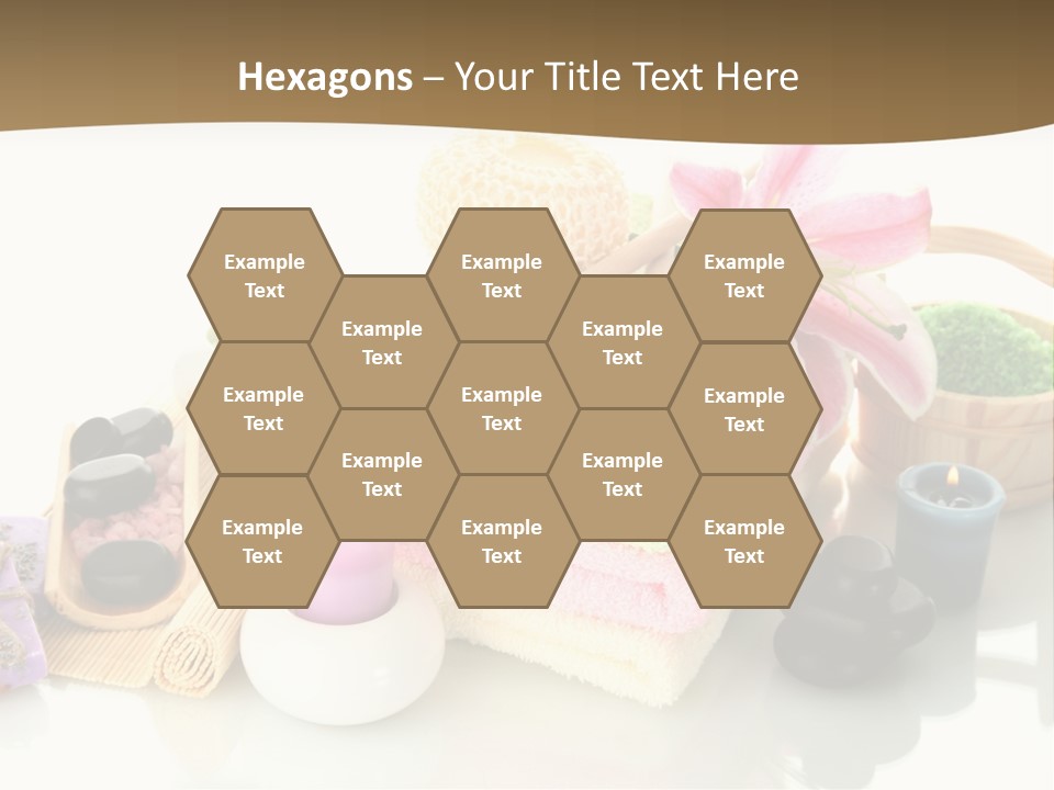 Composition Color Cosmetics PowerPoint Template