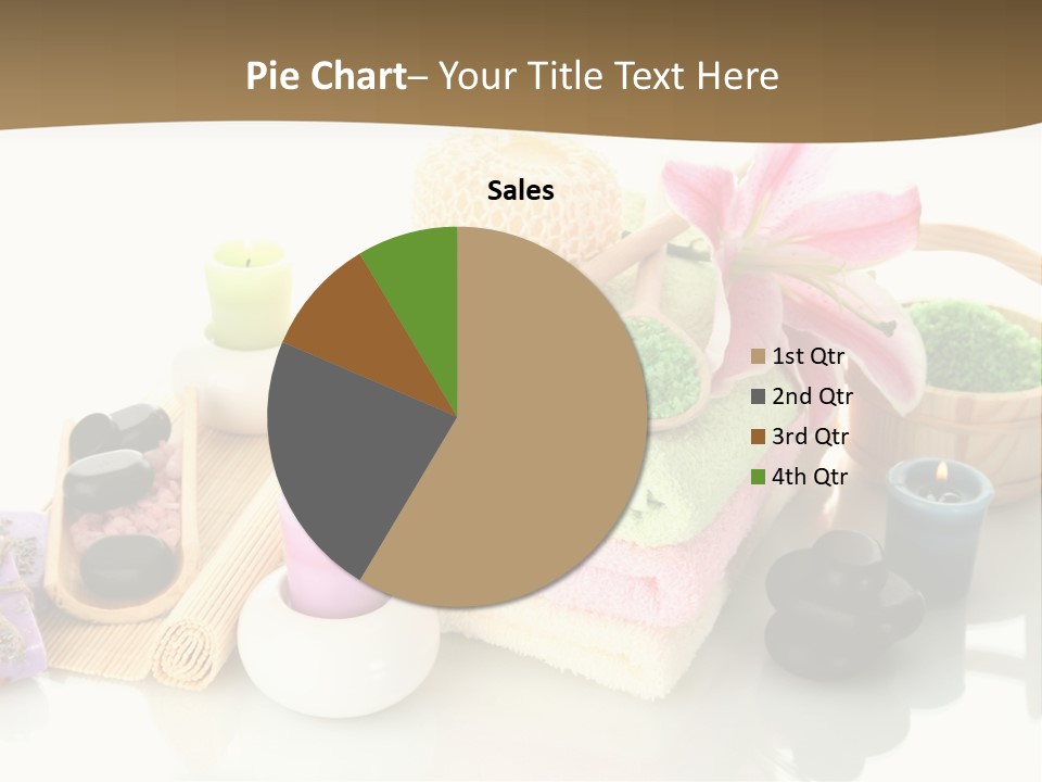 Composition Color Cosmetics PowerPoint Template