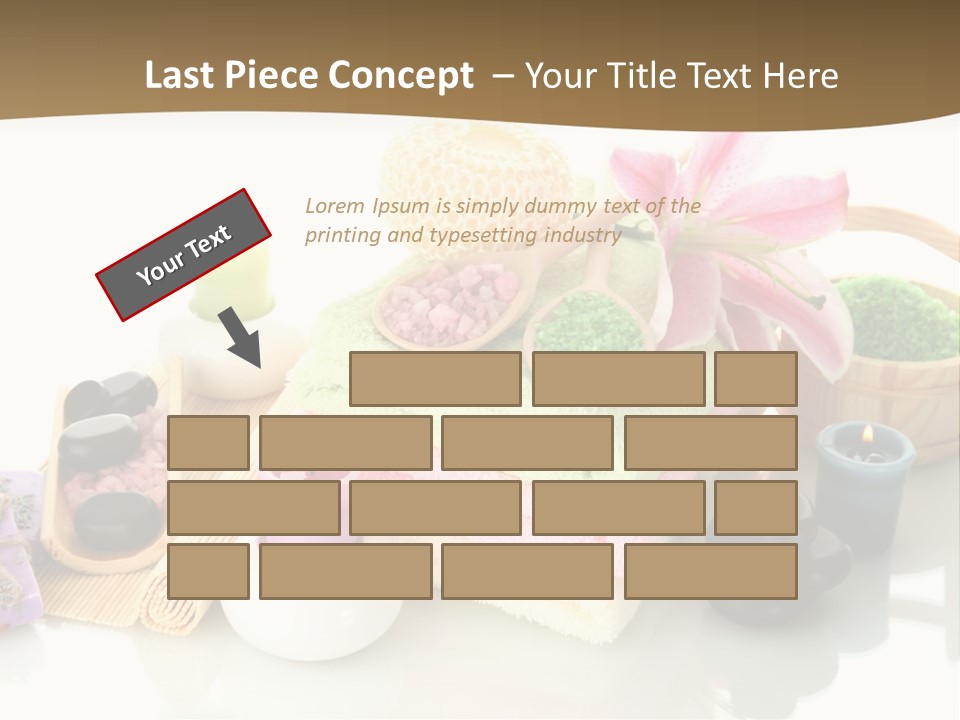 Composition Color Cosmetics PowerPoint Template