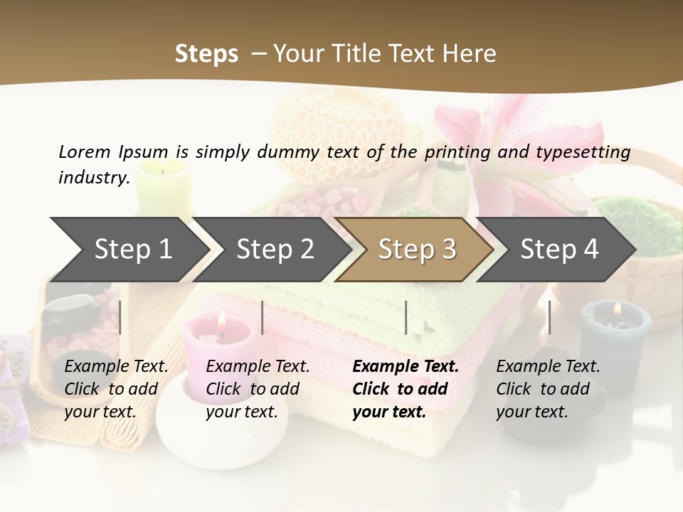 Composition Color Cosmetics PowerPoint Template