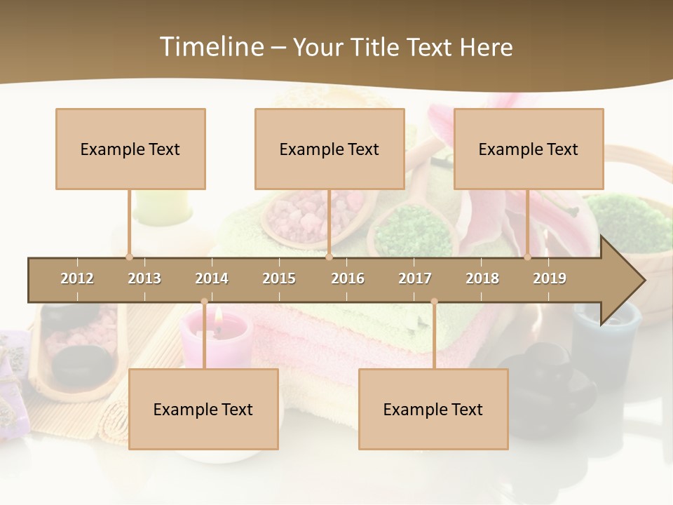 Composition Color Cosmetics PowerPoint Template