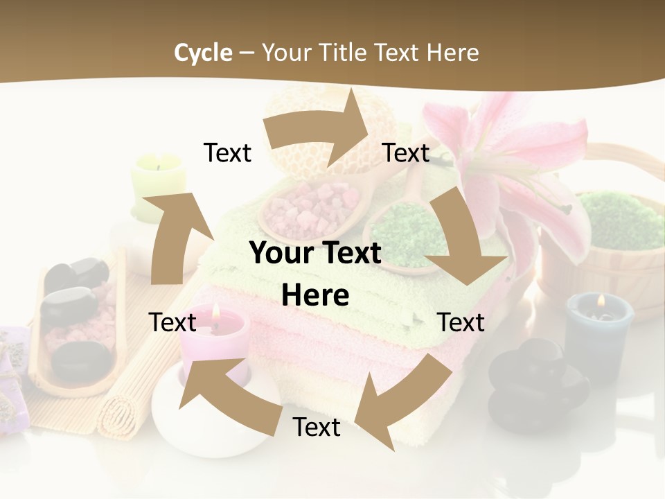 Composition Color Cosmetics PowerPoint Template
