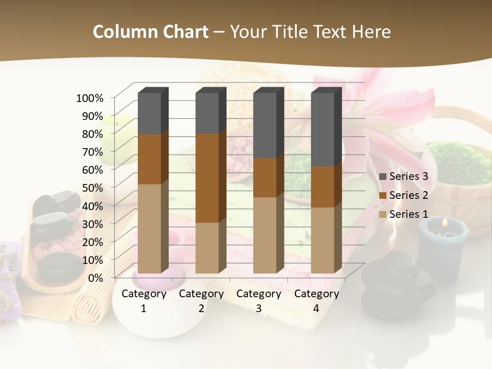 Composition Color Cosmetics PowerPoint Template