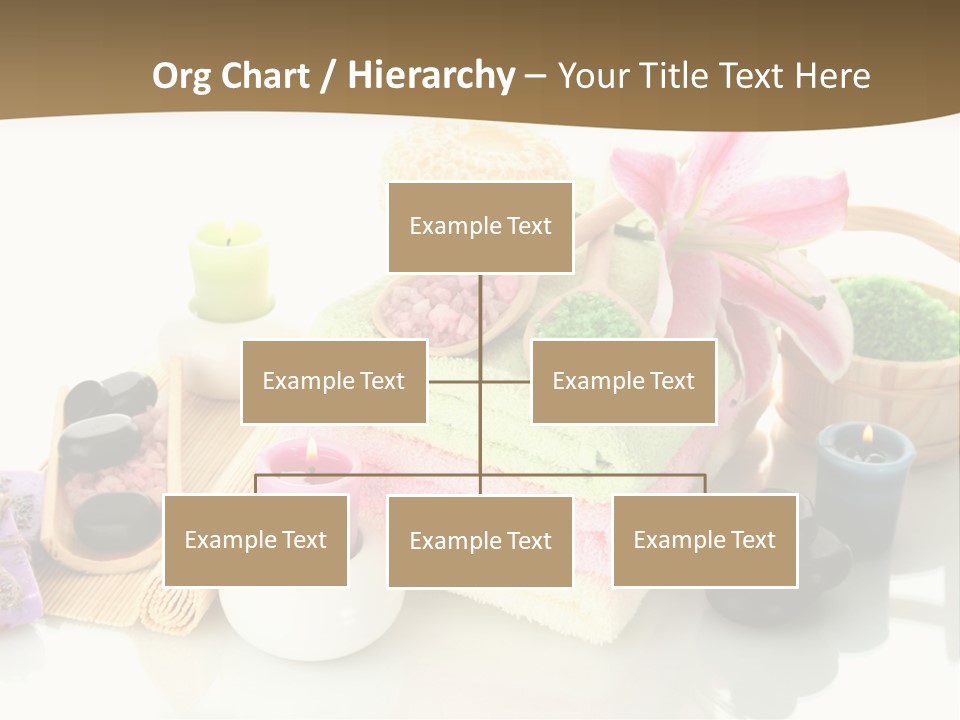 Composition Color Cosmetics PowerPoint Template