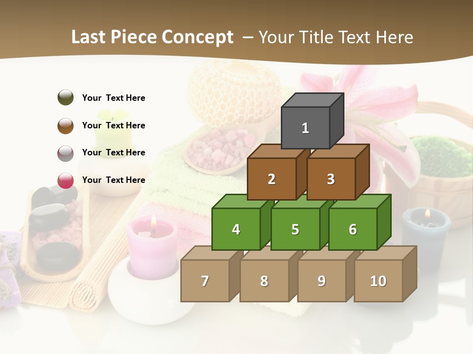 Composition Color Cosmetics PowerPoint Template