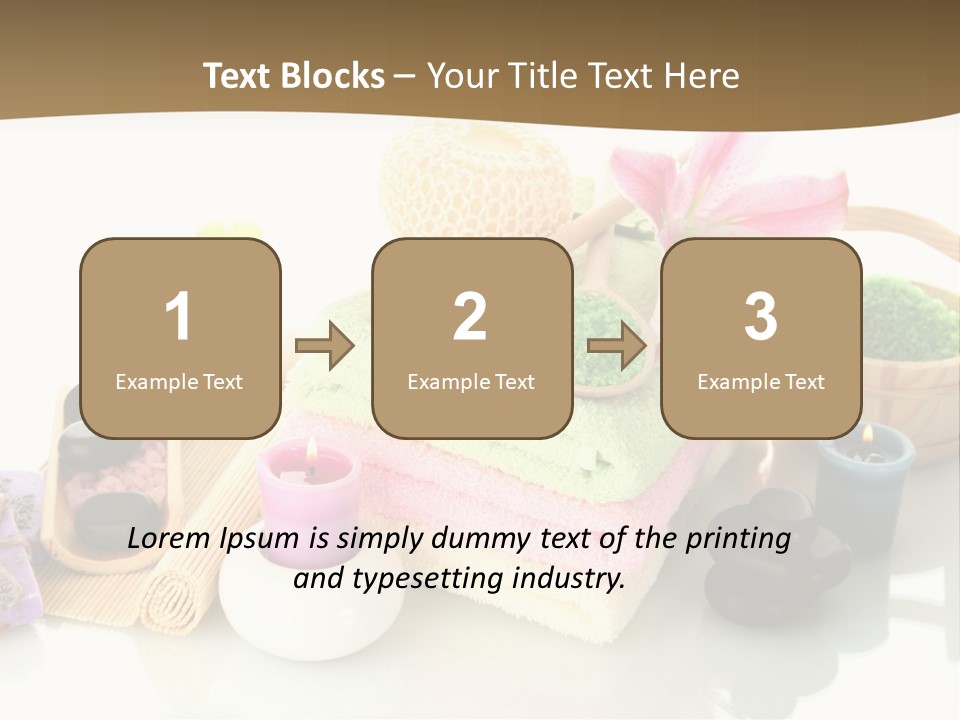 Composition Color Cosmetics PowerPoint Template